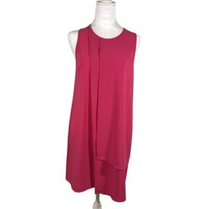 Mud Pie Sheath Dress Women's Small Pink Sleeveless